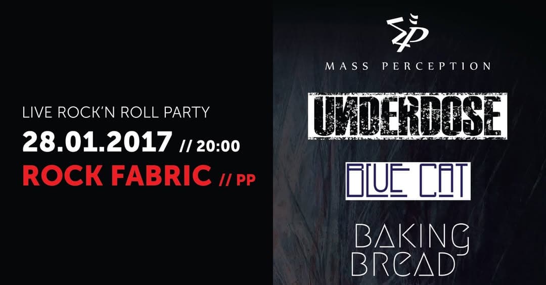Live Rock 'n' Roll Party — ROCK Fabric Poprad